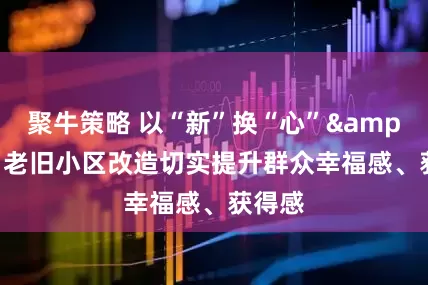 聚牛策略 以“新”换“心” 老旧小区改造切实提升群众幸福感、获得感