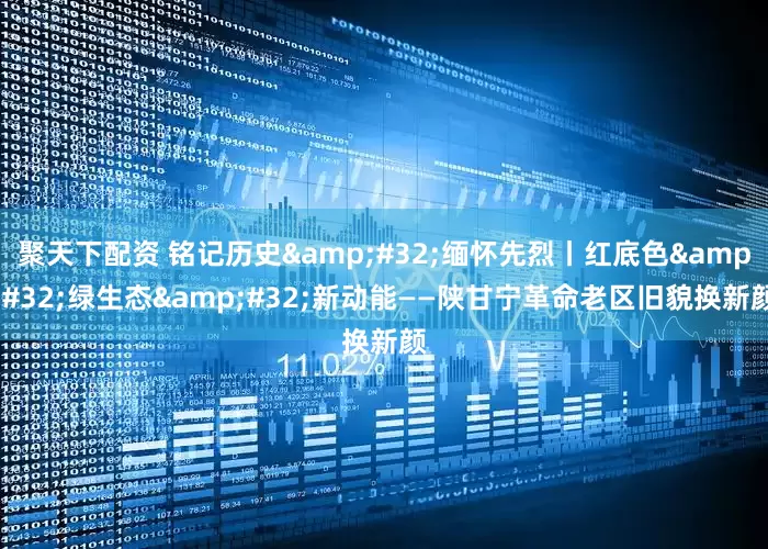 聚天下配资 铭记历史 缅怀先烈丨红底色 绿生态 新动能——陕甘宁革命老区旧貌换新颜