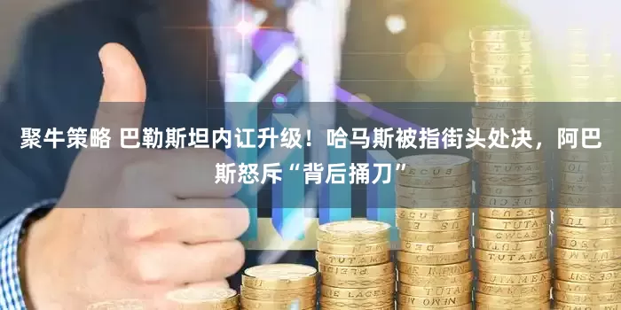 聚牛策略 巴勒斯坦内讧升级！哈马斯被指街头处决，阿巴斯怒斥“背后捅刀”