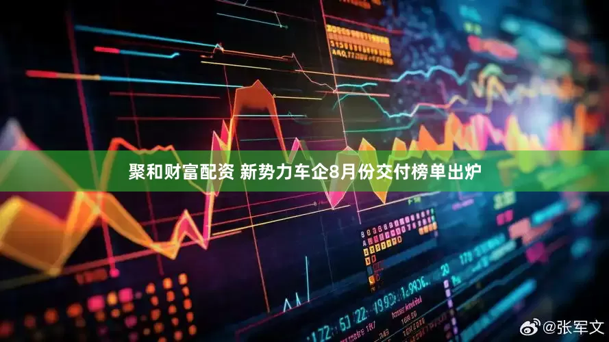 聚和财富配资 新势力车企8月份交付榜单出炉